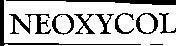 Mẫu nhãn hiệu NEOXYCOL