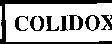 Mẫu nhãn hiệu COLIDOX