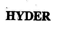 Mẫu nhãn hiệu HYDER