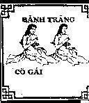 Mẫu nhãn hiệu Bánh tráng Cô Gái