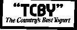 Mẫu nhãn hiệu TCBY THE COUNTRY'S YOGURT