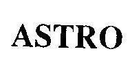 Mẫu nhãn hiệu ASTRO