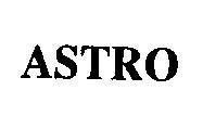 Mẫu nhãn hiệu ASTRO