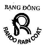 Mẫu nhãn hiệu R RạNG ĐÔNG RANDO RAIN COAT