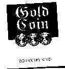 Mẫu nhãn hiệu Luxury mild GOLD GOIN