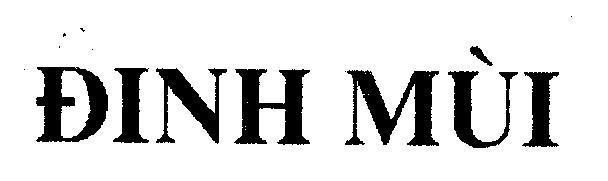 Mẫu nhãn hiệu Đinh Mùi