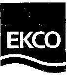 Mẫu nhãn hiệu EKCO