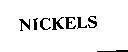 Mẫu nhãn hiệu NICKELS