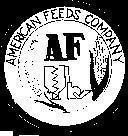 Mẫu nhãn hiệu AF AMERICAN FEEDS COMPANY