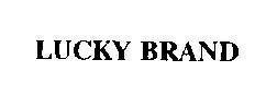 Mẫu nhãn hiệu LUCKY BRAND