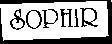 Mẫu nhãn hiệu SOPHIR