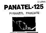 Mẫu nhãn hiệu PANATEL-125 PYRANTEL PAMOATE