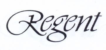 Mẫu nhãn hiệu Regent