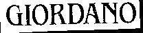 Mẫu nhãn hiệu GIORDANO