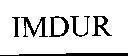 Mẫu nhãn hiệu IMDUR