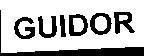 Mẫu nhãn hiệu GUIDOR