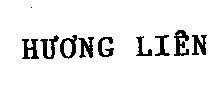 Mẫu nhãn hiệu HƯƠNG LIÊN