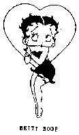 Mẫu nhãn hiệu BETTY BOOP