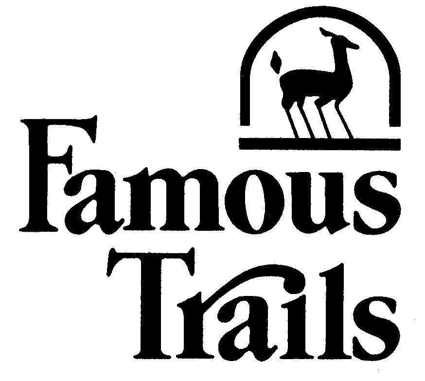 Mẫu nhãn hiệu Famous Trails