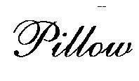 Mẫu nhãn hiệu PILLOW