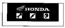 Mẫu nhãn hiệu HONDA