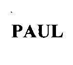 Mẫu nhãn hiệu PAUL