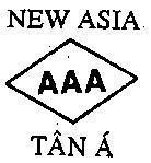 Mẫu nhãn hiệu New ASIA AAA Tân á