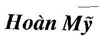 Mẫu nhãn hiệu HOàN Mỹ