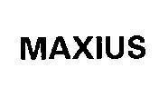 Mẫu nhãn hiệu MAXIUS