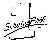 Mẫu nhãn hiệu 1 SERVICE FIRST
