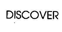 Mẫu nhãn hiệu DISCOVER