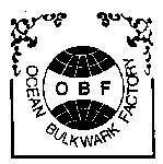 Mẫu nhãn hiệu OBF OCEAN BULKWARK FACTORY