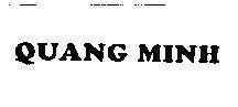 Mẫu nhãn hiệu QUANG MINH