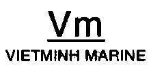 Mẫu nhãn hiệu VM VIET MINH MARINE