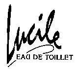 Mẫu nhãn hiệu LUCILE EAU DE TOILLET