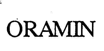 Mẫu nhãn hiệu ORAMIN