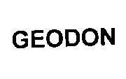 Mẫu nhãn hiệu GEODON
