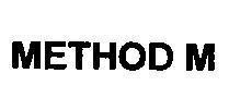 Mẫu nhãn hiệu METHOD M
