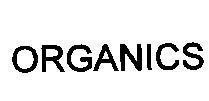 Mẫu nhãn hiệu ORGANICS