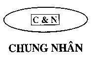 Mẫu nhãn hiệu C & N CHUNG NHÂN