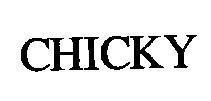 Mẫu nhãn hiệu CHICKY