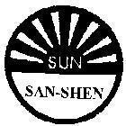 Mẫu nhãn hiệu SUN SAN - SHEN