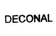 Mẫu nhãn hiệu DECONAL
