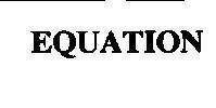 Mẫu nhãn hiệu EQUATION