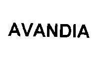 Mẫu nhãn hiệu AVANDIA