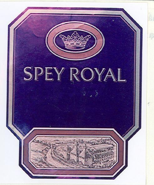 Mẫu nhãn hiệu SPEY ROYAL