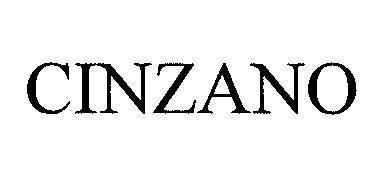 Mẫu nhãn hiệu CINZANO