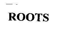 Mẫu nhãn hiệu ROOTS
