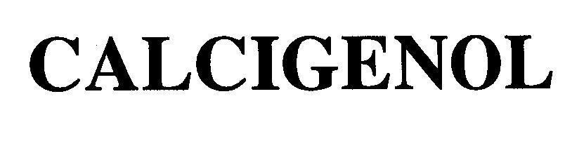 Mẫu nhãn hiệu CALCIGENOL