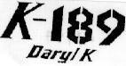 Mẫu nhãn hiệu K-189 DARYL K